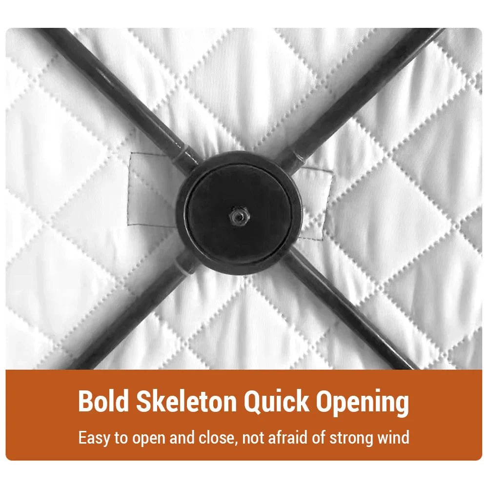 Easy Set-Up Winter Ice Fishing Tent – Portable Waterproof & Windproof Shelter for Ice Fishing