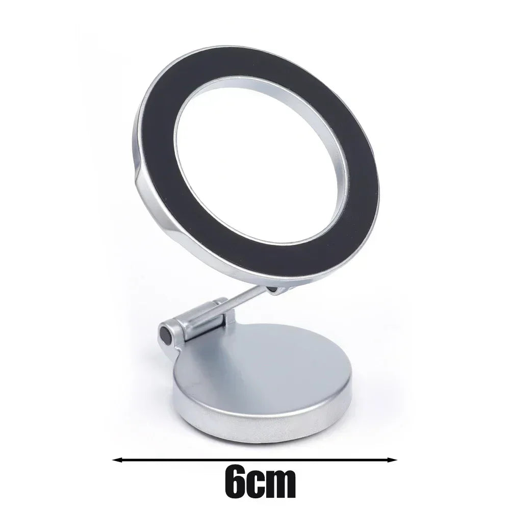 Strong Magnetic Cell Phone Holder - 360° Swivel Adjustable Magsafe Back Sticker for iPhone 16, Samsung, Xiaomi, Universal
