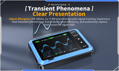 FNIRSI DSO510 DSO152 DSO153 Mini Handheld Digital Oscilloscope | 2-in-1, 48MS/s, 10MHz Bandwidth for Electronic Repair