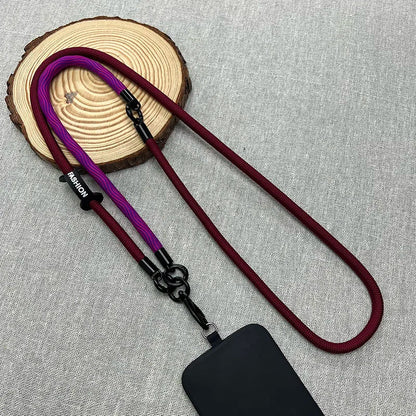 120CM Crossbody Neck Cord Lanyard – 8MM Detachable Wrist Strap, Anti-Lost Cell Phone Case Hang Chain for Outdoors