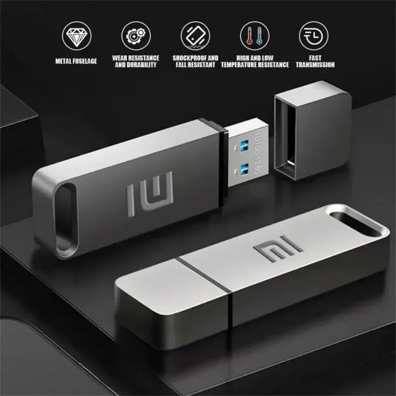 Xiaomi 16TB USB 3.2 Flash Drive — High-Speed Portable SSD Pen Drive, Metal Type-C, Waterproof Memory U Disk