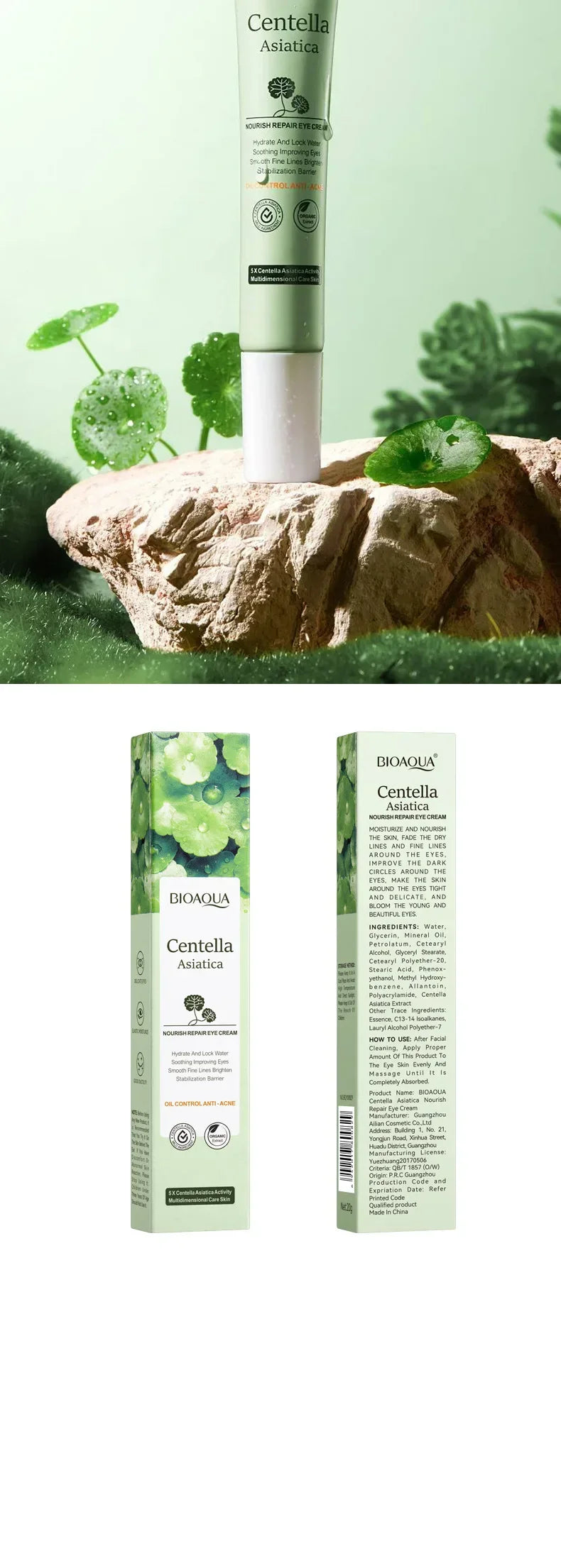 Mushroom Head Air Cushion CC Cream – Oil-Control Foundation, Whitening Concealer & Moisturizing BB Cream for Face Makeup