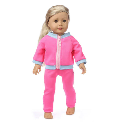 18-Inch Girl Doll Winter Coat – Jacket Outfit for 43cm Newborn Baby Dolls