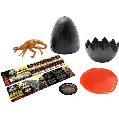 Jurassic World Captive 3 Clash Edition Dinosaur Egg Blind Box — 10cm Mini Slime Surprise, Full Box Collection