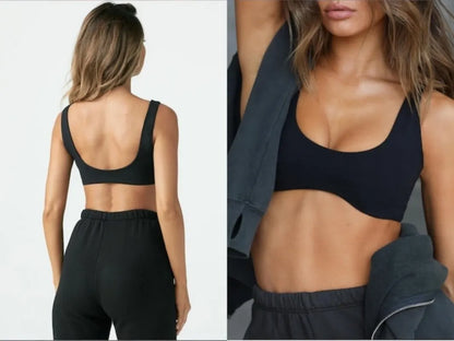 High Elasticity Moisture-Wicking Yoga Bra - Tight Fit with Sweat Absorption - Breathable and Comfortable Nude Feel Yoga Bra