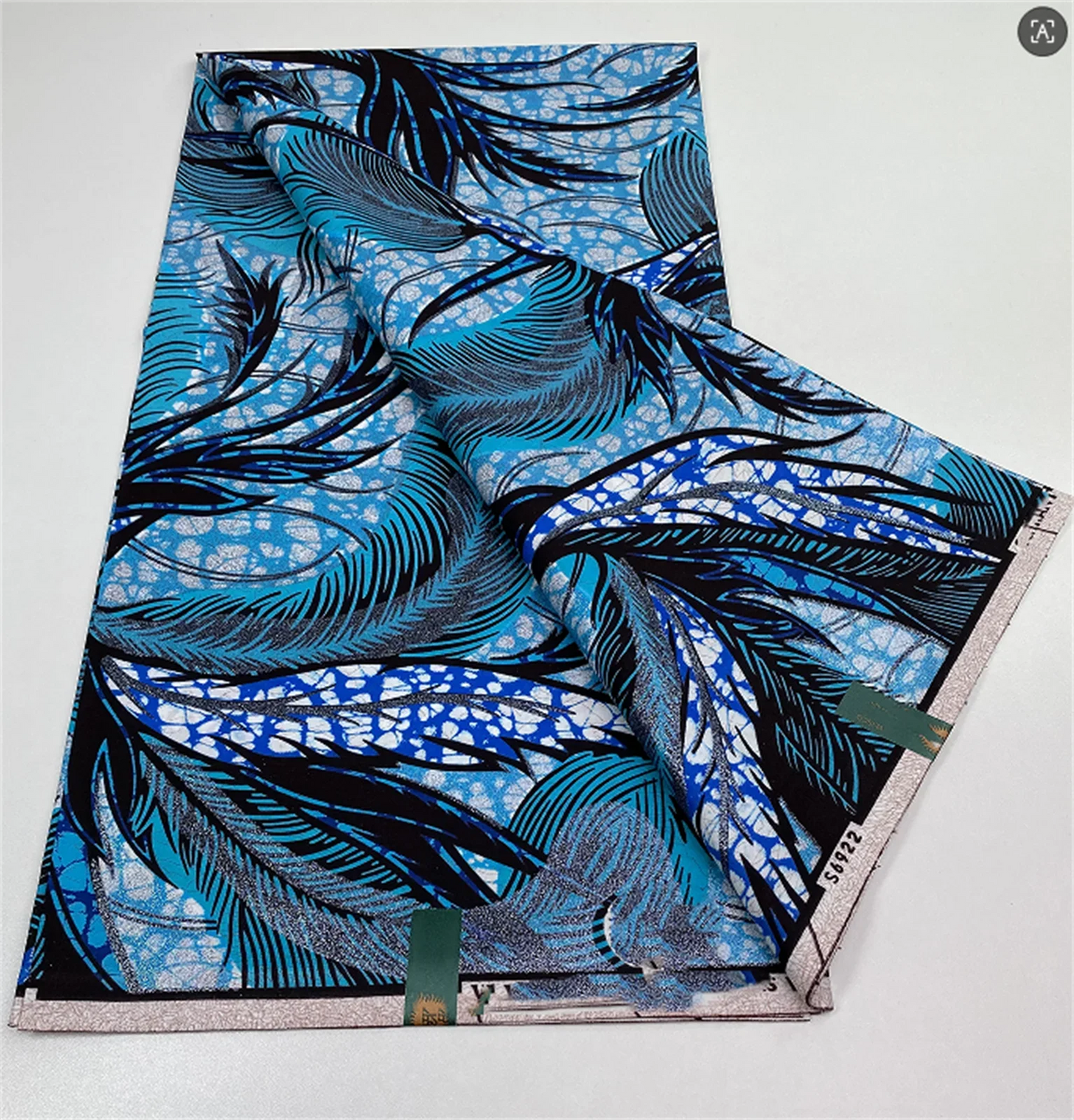 Original African Wax Print Fabric - 6 Yards 100% Cotton Nigerian Ankara Sewing Material