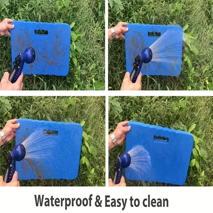 Heavy-Duty EVA Gardening Kneeling Mat - Thick Non-Slip Portable Pad with Handle for Lawn & Yard Work