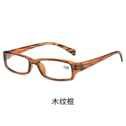 New Resin Wood Grain Reading Glasses – Presbyopic Eyewear for Men & Women, Stylish Gafas De Lectura Mujer