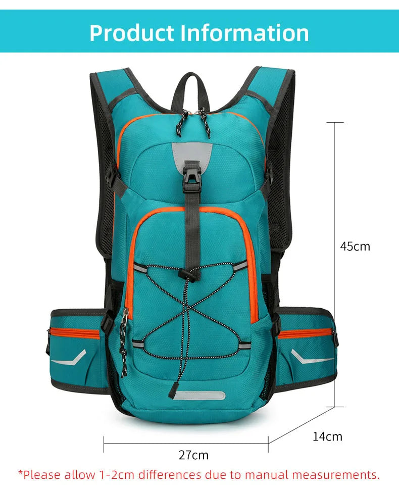 Lightweight Hydration Cycling Backpack – Outdoor Sport Rucksack for Hiking, Camping, Climbing & Travel with Water Reservoir
