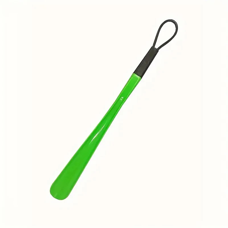 Hangable Large Plastic Shoehorn – Colorful Shoe Lifter and Pump for Easy Shoe Wearing