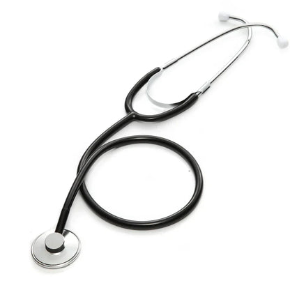 Portable Single Head Stethoscope — Professional Cardiology Medical Device for Doctors, Nurses, Students, and Vets