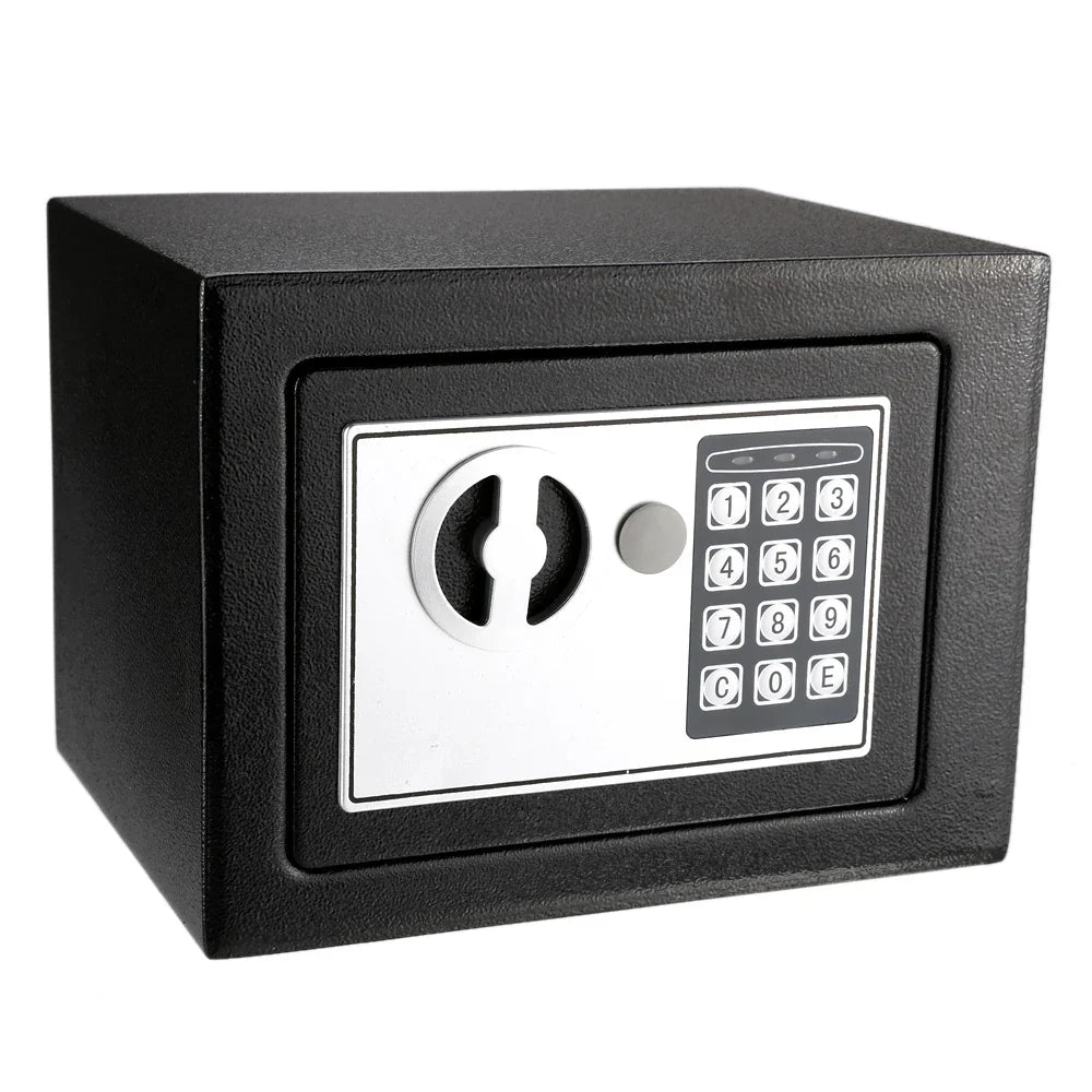 Electronic Digital Keypad Lock Safe – All Steel Security Box for Home & Office
