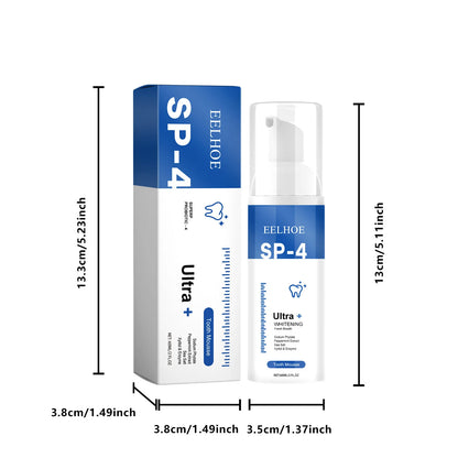 Sip-4 Probiotic Whitening Toothpaste — Stain Removal, Brightening & Fresh Breath Formula