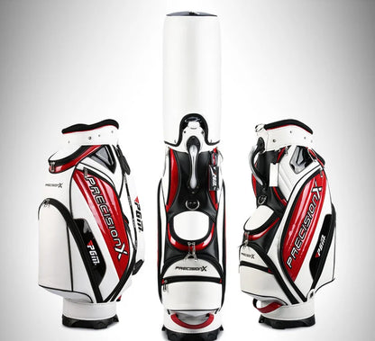 PGM Men's Golf Bag QB034 – PU Waterproof Large Capacity Standard Bag for 14 Golf Clubs