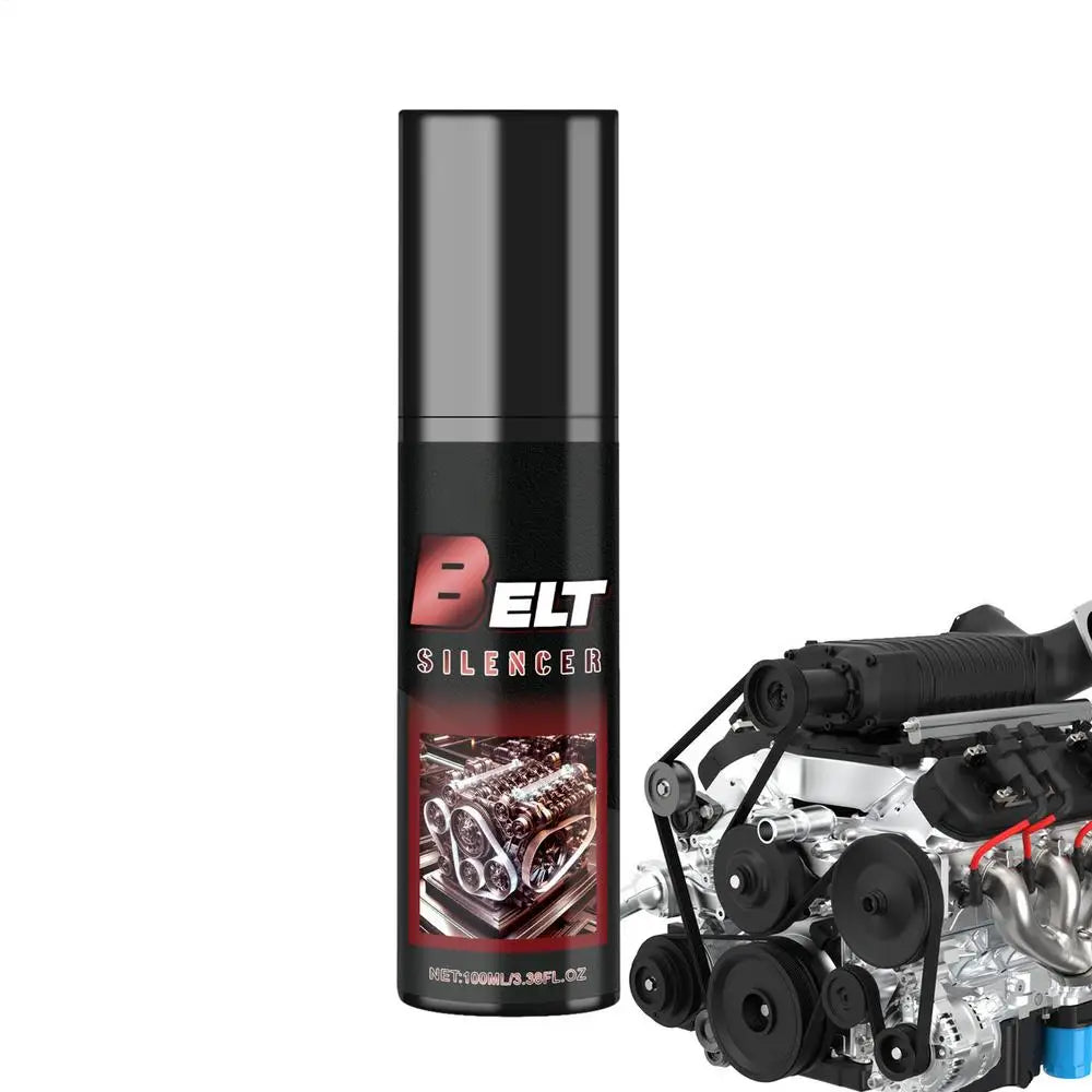 100ml Car Belt Noise Spray – Engine Belt Silencer & Lubricant for Prolonging Belt Life