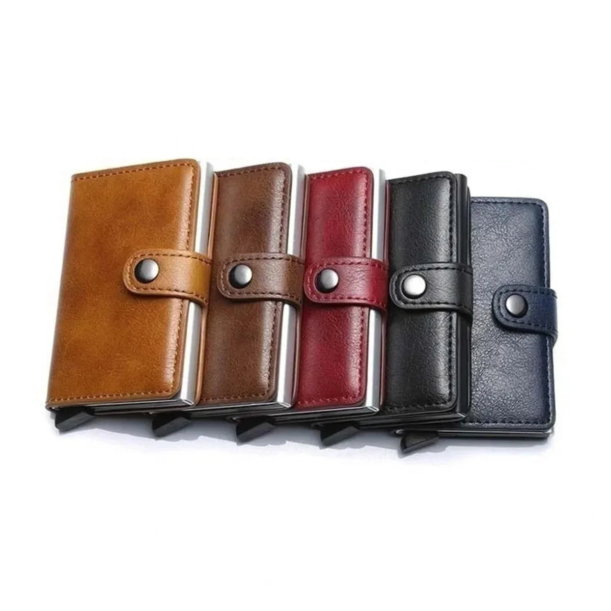 Large Capacity Double Layer RFID Blocking Carbon Fiber Wallet – Men’s Anti-Theft Credit & ID Card Holder Case