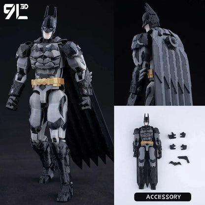9L3D Superman & Batman Action Figures – Multi-Jointed Poseable LUCKY13 Titan13 Collectible Hero Toys