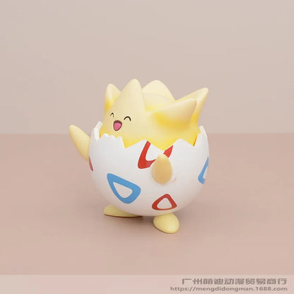 Kawaii Pokémon Togepi Figure – Happy Anime Car & Desktop Ornament, Cute Collectible Toy for Boys & Girls, Surprise Gift