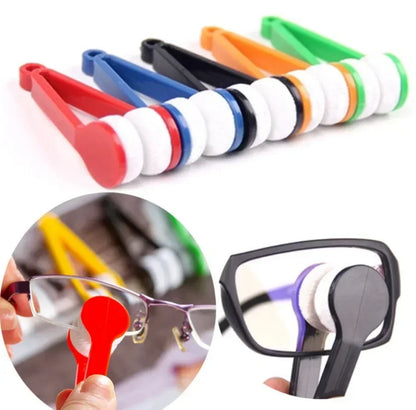 10/5/1pcs Portable Multifunctional Microfiber Glasses Cleaning Brush – Eyeglass & Sunglasses Wiping Tool