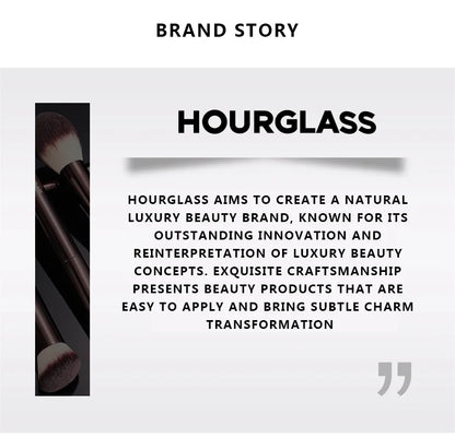 Hourglass No.28 Double-Head Retractable Makeup Brush – Multifunctional Concealer & Highlighter Face Brush