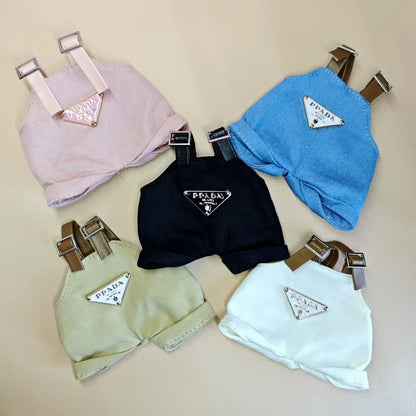 17cm Labubu Mini Doll Clothes Set – Outfit, Hat, Bag & Shoes, Accessories for Sitting & Party Game Toys