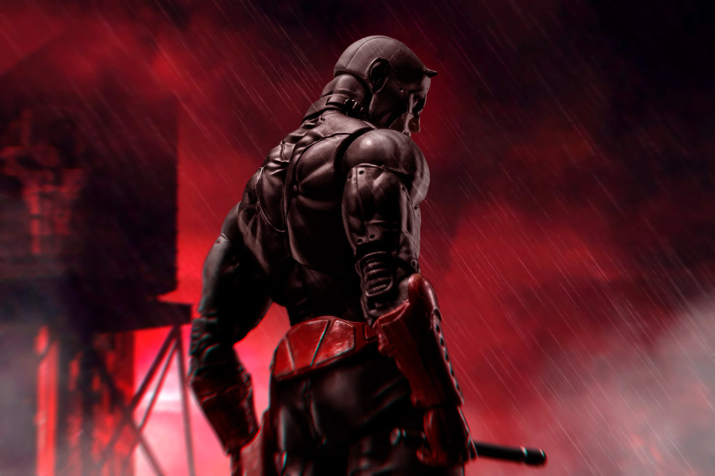 FlefToys Marvel Daredevil Action Figure — 8" Classic Red Shadowland Reborn Black, Devil Defenders Matt Murdock Legends In Stock