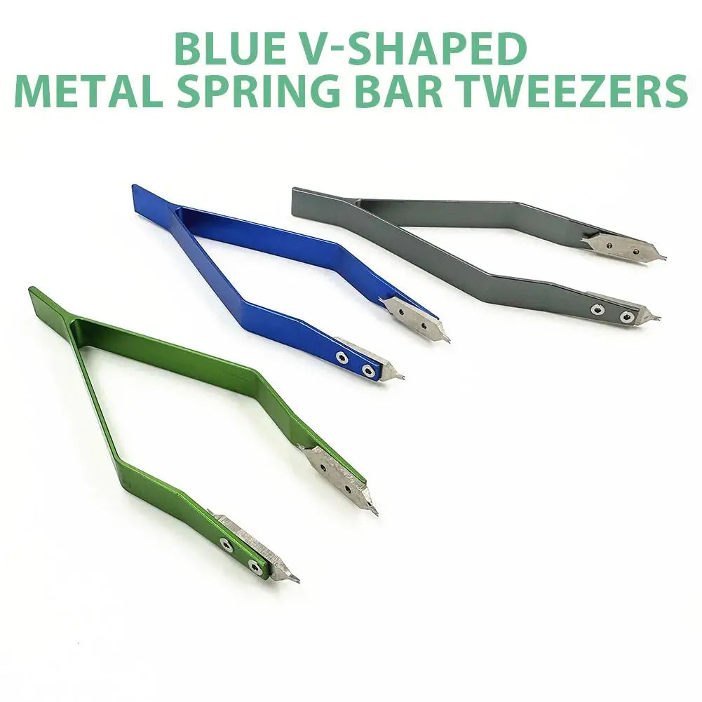 Y-Type Watch Band Tweezer - Precision Spring Bar Removal Tool for Watch & Jewelry Repair