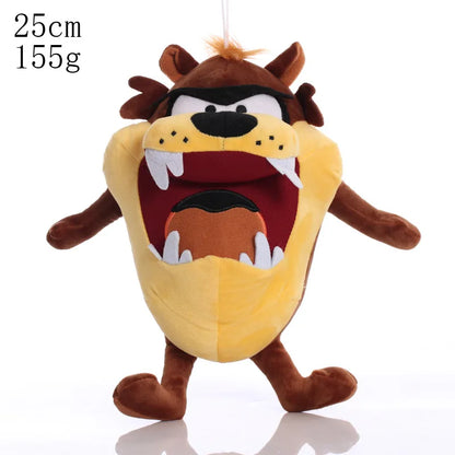 6 Piece Cartoon Character Plush Toy Set - Bugs Bunny, Daffy Duck, Tweety, Cyclone Dog and Bunny Rabbit Stuffed Dolls for Children’s Gifts