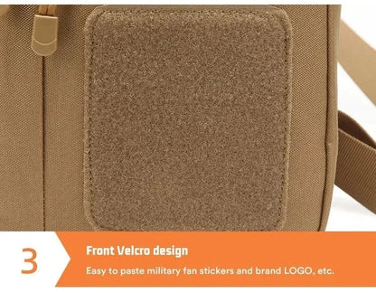Outdoor Tactical Shoulder Bag – Concealed Carry Pistol Holster Waterproof Crossbody Gun Sling Pack