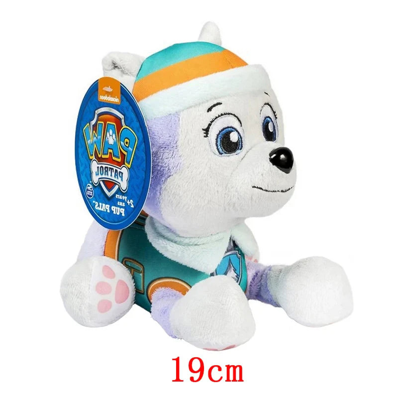 Paw Patrol Plush Toy — Everest & Dog Puppies Action Dolls, Anime Character Toy for Kids, Perfect Gift