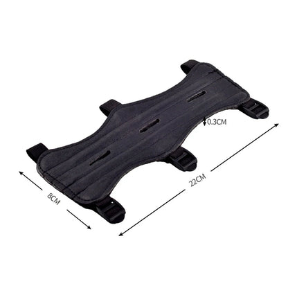 30cm/22cm Archery Arm Guard – Bow & Arrow Forearm Protector for Hunting and Outdoor Practice