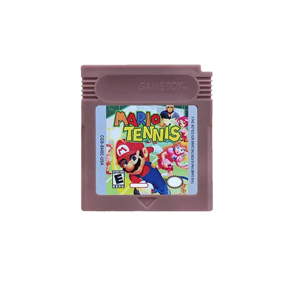 GBC 16-Bit Game Cartridge - Wario Land, Donkey Kong & Yoshi Compatible Game Card for GBC/GBA Consoles
