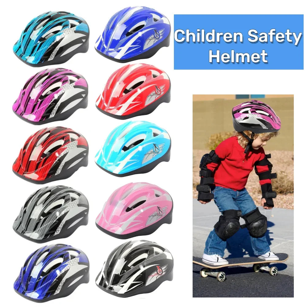 Children's Bicycle Helmet – Safety Protective Helmet for Kids, Scooter, Skateboard & Roller Skating, Cycling Accessories