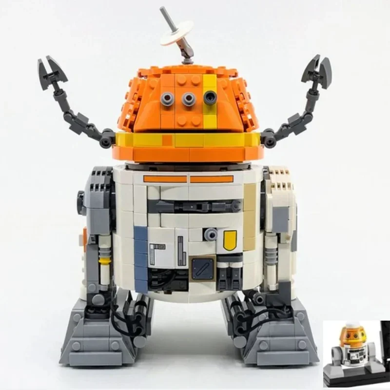 2025 New Handcrafted DIY 75416 C1-10P Robot Building Blocks Set – Collectible Toy Gift