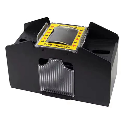 Automatic Playing Card Shuffler – Portable Poker Mixer & Sorter Machine with Battery for Travel, Home & Party