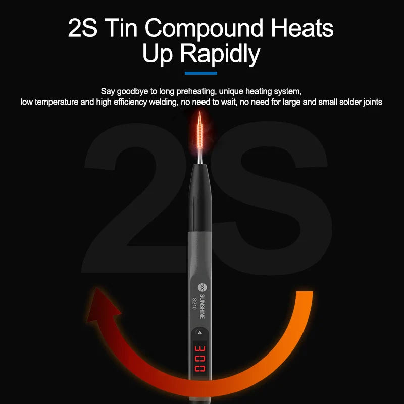 RELIFE Super Fine Soldering Tips C210 C245 C115 – Professional Iron Tips for GVM T210 T115 Stations