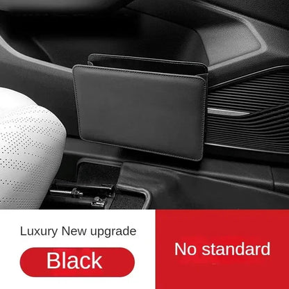 Car Trash Can & Storage Bag — Foldable Hanging Seat Back Organizer for Car Door & Interior Storage