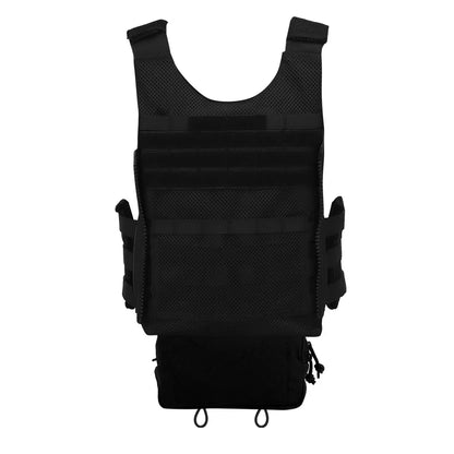 Tactical Vest LV119 Plate Carrier Set – Lightweight OTB Maritime Airsoft Hunting Vest with Underbelly Bag & Triple Mag Pouch