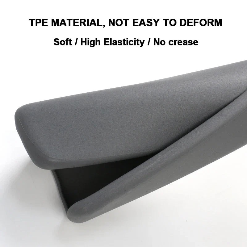 Armrest Box Protective Cover – TPE Center Console Pad for Tesla Model 3 2023 & Model Y HW4.0 Accessories