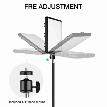 High Power 352-LED Video Light Panel – 2800K-7000K Adjustable Studio Fill Lamp with Light Stand for Live Streaming Photography