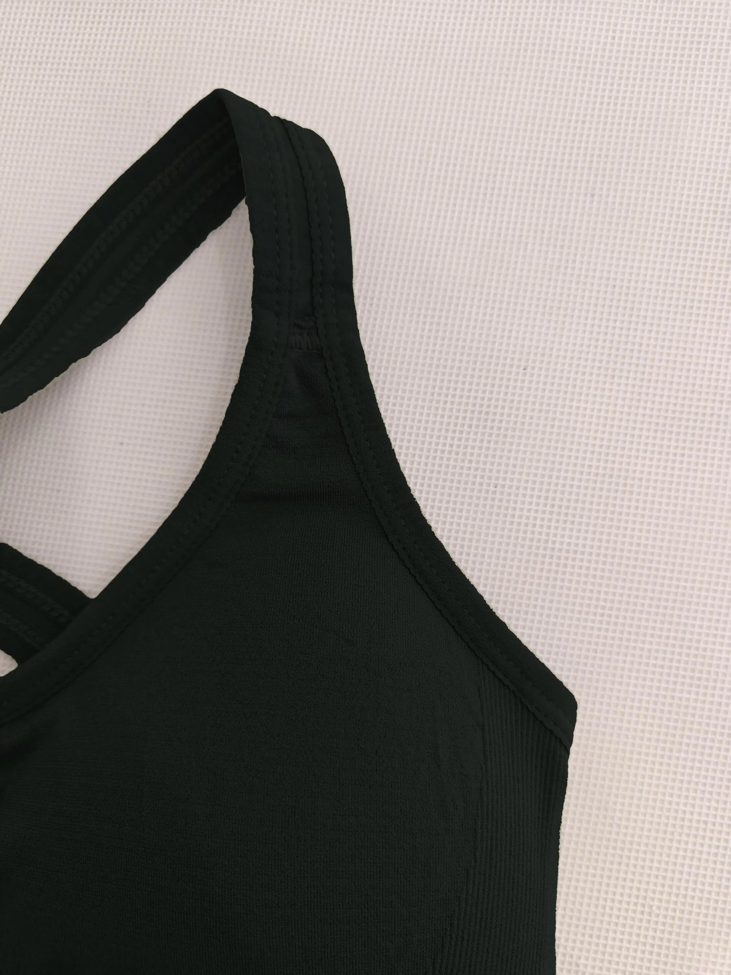 Seamless Sports Yoga Tank Bra – Comfy, Breathable, Push Up Fitness Top