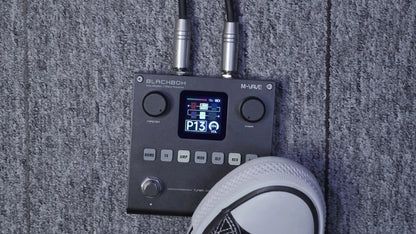 M-VAVE Blackbox Guitar/Bass AMP Modeler – Multi-Effects Processor, Rechargeable for Electric Guitar & Bass