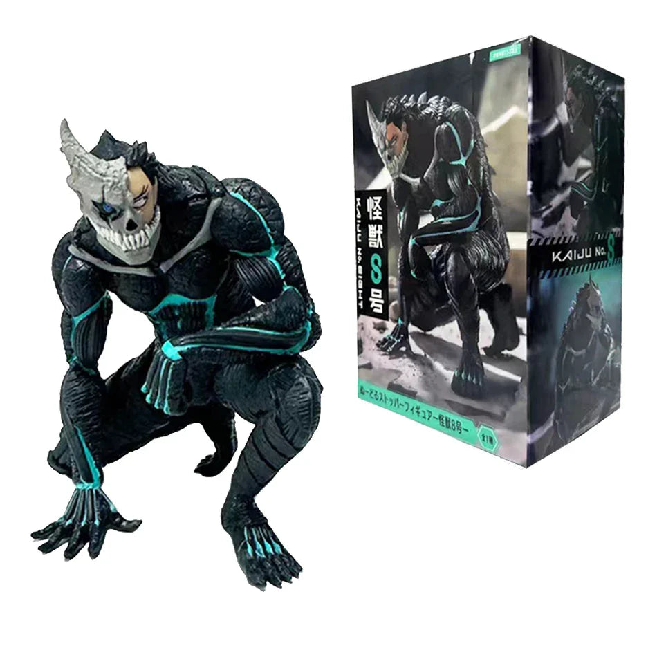 In Stock 1-4PCS Kaiju No. 8 Anime Figures — Kafka Hibino & Mina Ashiro PVC Action Dolls Toy Model Gifts for Kids