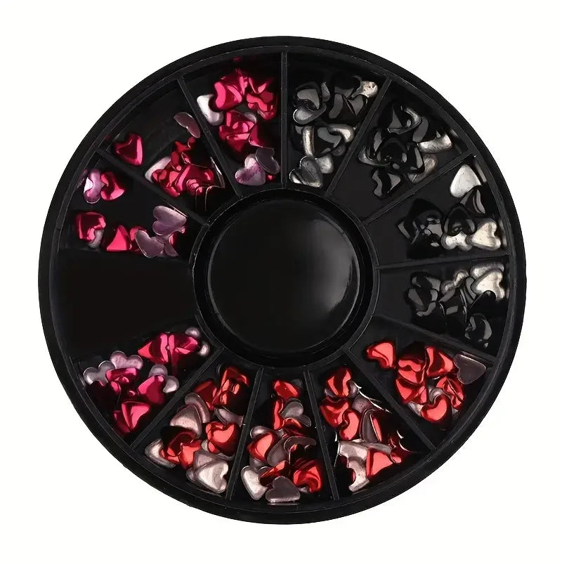 Nail Art Rhinestone Gems - Glitter Crystal Beads Manicure Decoration Accessories for Professional Nail Design