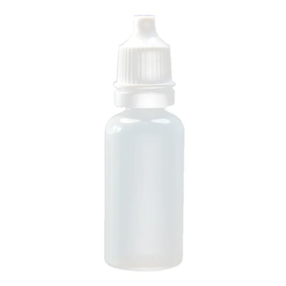 5PCS Squeezable Dropper Bottles — 5ML/10ML/15ML/20ML/30ML/50ML/100ML Refillable Plastic Bottles for Eye Liquid & Essentials