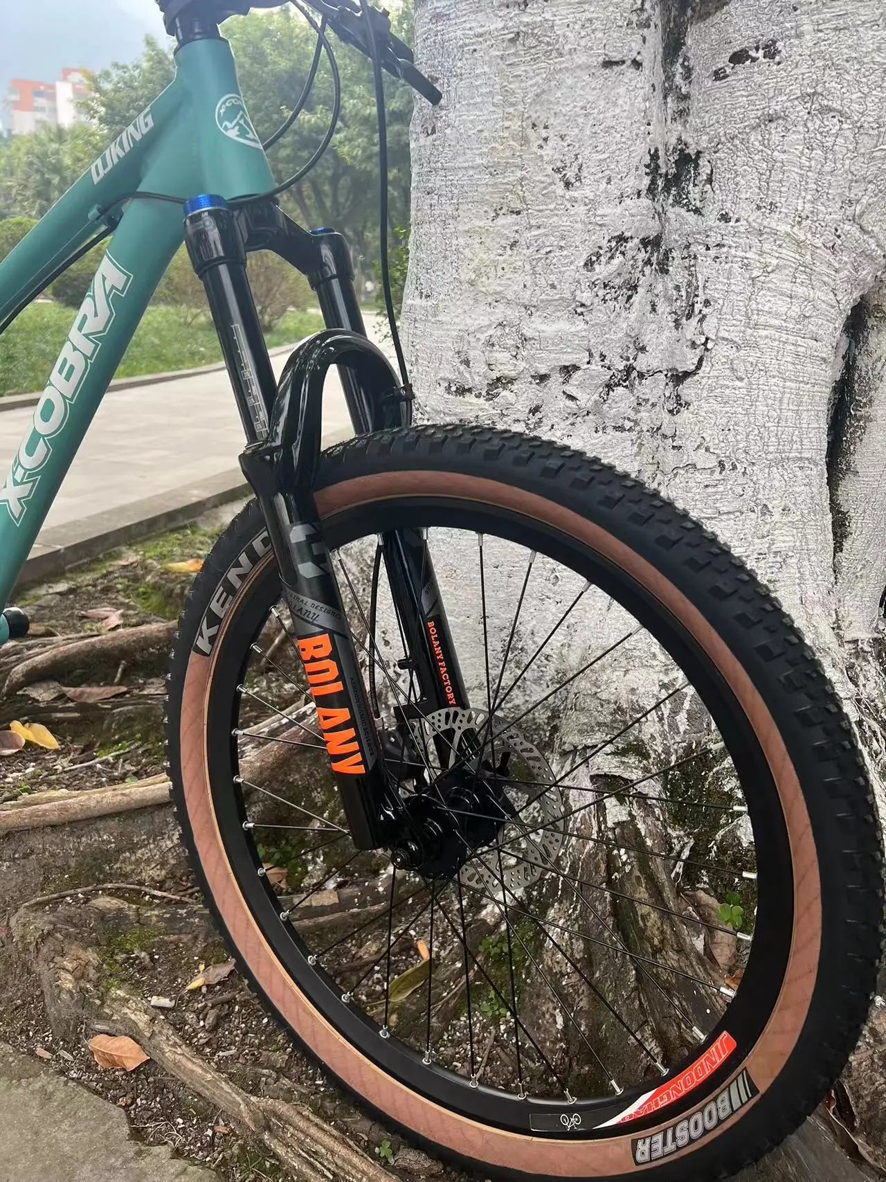 BOLANY Mountain Bike Fork – 29 Inch MTB Air Suspension, Shock Absorbing Fork for Downhill & MTB Bikes