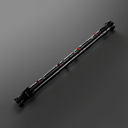 Darth Maul Double-Edged Neopixel Lightsaber – Xenopixel Jedi Laser Sword for Heavy Dueling & Cosplay