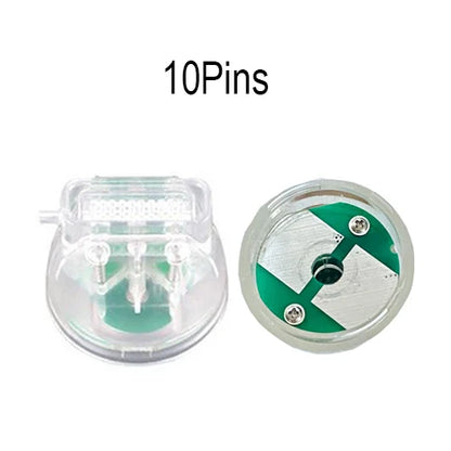 Disposable Fractional RF Cartridge – Gold Plated 10/25/64 Pins Nano Accessory for Anti-Stretch Marks Treatment