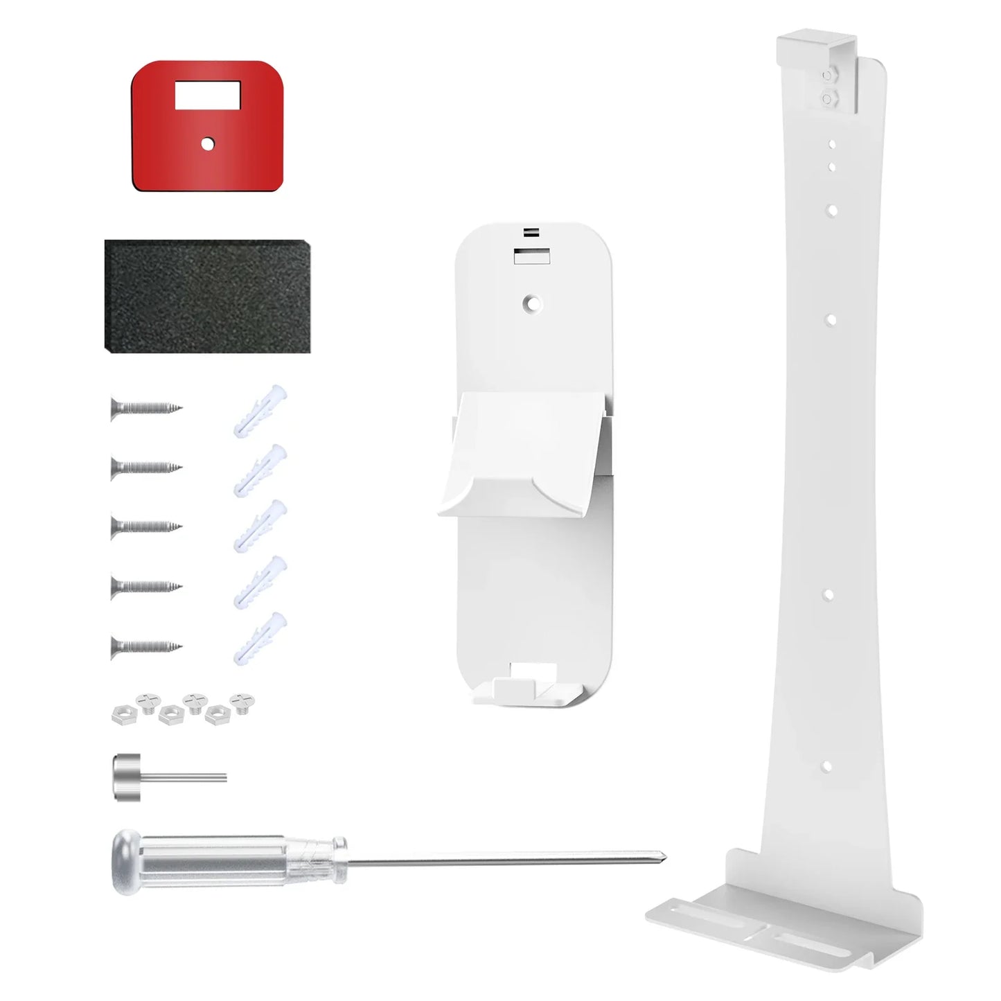 Steel Wall Mount Bracket for PS5 Slim – Stable Metal Wall Stand with Controller & Headphone Holder P5227