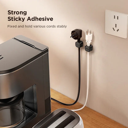 Joyroom Magnetic Cable Clips | Smooth Adjustable Cord Holder | Under Desk Cable Management Wire Keeper for Organized Cables